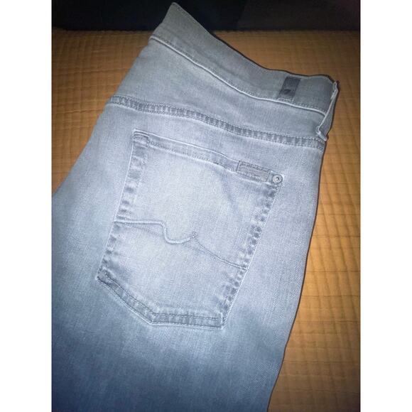 7 For All Man Kind Men The‎ Stright Gray Wash Jean Size | 36 - Picture 4 of 5